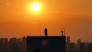 天台绝美翻跳丨少女时代《再次重逢的世界》