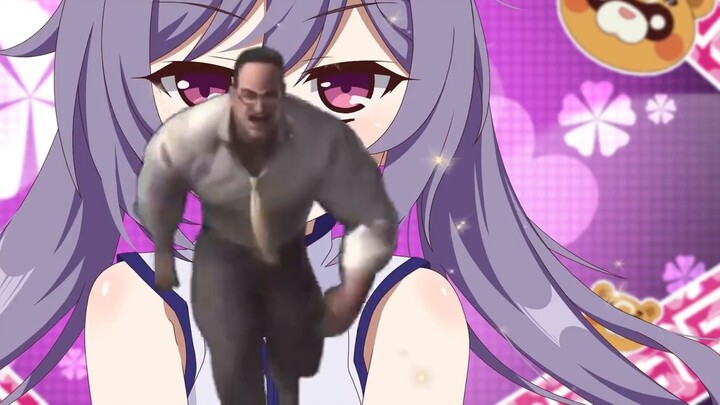 Keqing: Big giegie over there, there are delicious meat buns here