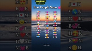 Best couples name art image video and beautiful girls and boys couples name #couple @