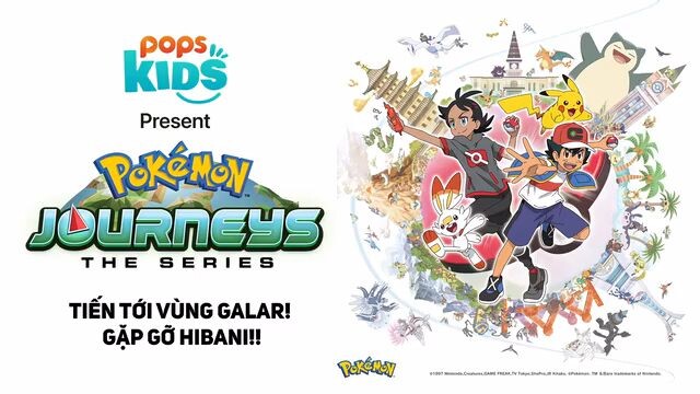 [Pokemon S23] tập 4 : Tiến Tới Vùng Galar! Gặp Gỡ Hibani! Lồng Tiếng