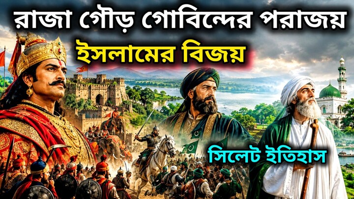 গৌর গোবিন্দের পতন কীভাবে? শাহ জালালের সিলেট বিজয়ের আসল ইতিহাস। history of Sylhet