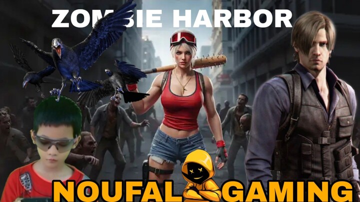 main game zombie harbor, tembakan di tempat berkabut