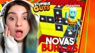 FIZ NOVAS BURLAS no BLOCKDASH LENDÁRIO pra GANHAR as NOVAS SKINS do LULA MOLUSCO no STUMBLE GUYS...