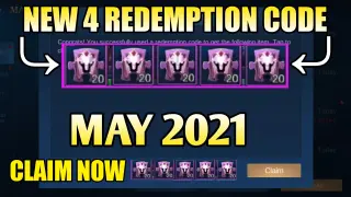 ML REDEMPTION CODES MAY 2021 - REDEEM CODE IN MOBILE LEGENDS