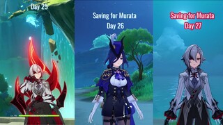 Saving for Murata Day 25 - 27 | Genshin Impact