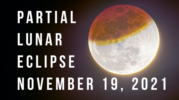 Partial Lunar Eclipse 2021 [TIme-lapse]