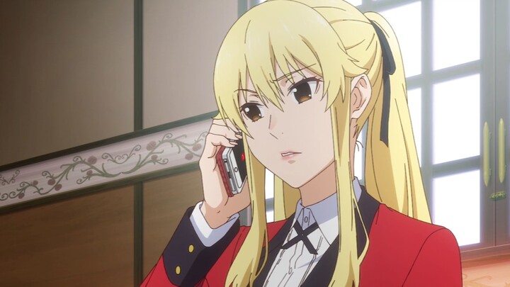 [ Kakegurui ] She always leaves only her phone number