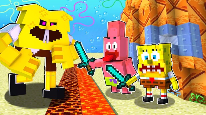 MUTANT SPONGEBOB vs Most Secure Pineapple House in Minecraft!