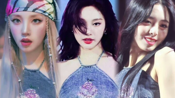 Female idol’s extremes in the same outfit: regal, icy, and radiant