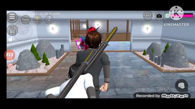 Sakura School Simulator Yuta Bruce Lee VS Ninja