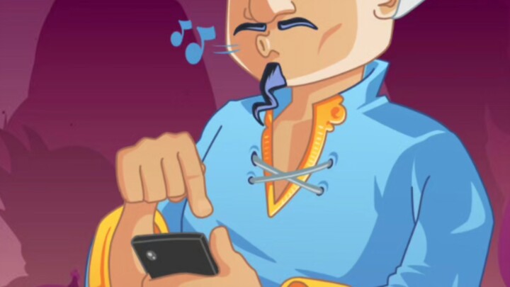 Mampukah si jenius internet menebak not musik di samping mulutnya saat dia bermain ponsel?