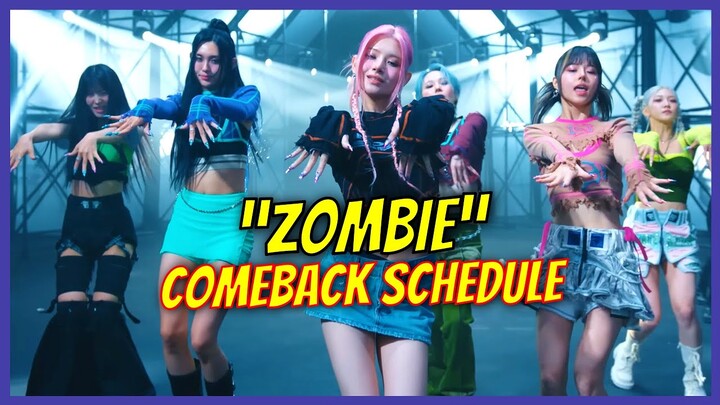 EVERGLOW Comeback Schedule for Album ZOMBIE