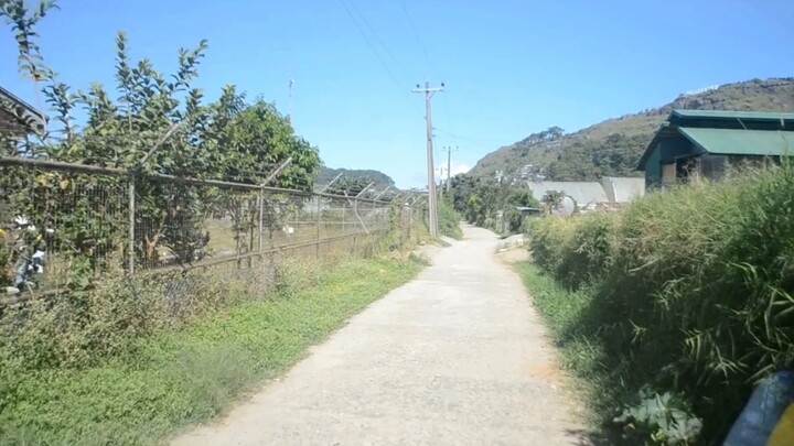 Balili Road to BSU Gym Walk Tour (via BSU Farm) - Northbound