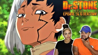 A NEW ALLY GEN ASAGIRI! Dr. Stone Episode 9 And 10 REACTION!!!