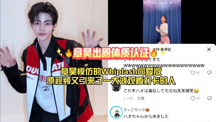 تقليد تشانغ هاو لـ"تشا" جذب عددًا كبيرًا من الناس لمشاهدة الفيديو الأصلي. امتلأت التعليقات بتشانغ ها