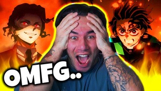 FIRST TIME REACTION to DEMON SLAYER SEASON 4 OPENING
