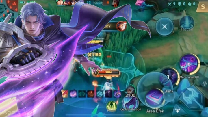 Hero baru (Nolan) ternyata demage nya minta ampun😱 || Mobile legends Bang bang