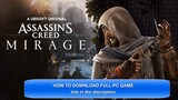 HOW TO FREE DOWNLOAD AND INSTALLING Assassin’s Creed Mirage PC