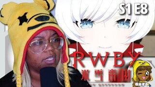 RWBY // S1 E8 // WHERE YOU BELONG // REACTION