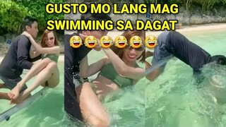 GUSTO MO LANG MAG SWIMMING SA DAGAT, PINOY MEMES, FUNNY VIDEOS