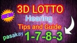 3D LOTTO | SWERTRES HEARING | HOW TO ANALYZE 3D LOTTERY | FEBRUARY 6-7 2020