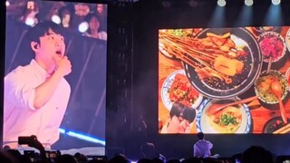 谁家应援片给爱豆推荐美食呀？都暻秀口水都快流一地了！！240629