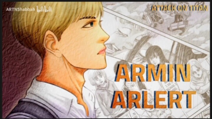 DRAWING ANIME ATTACK ON TITAN -ARMIN ARLET
