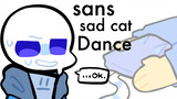 Undertale/Animation】Sans' Sad Cat Dance