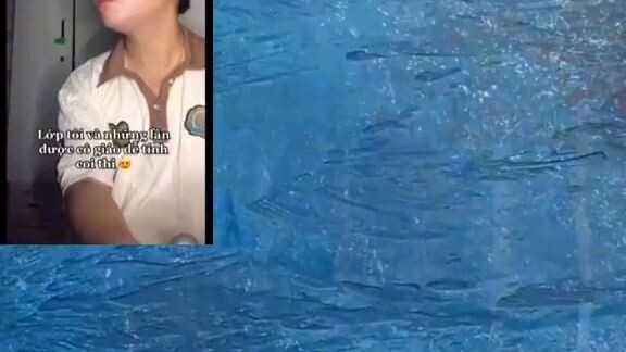 khi giáo viên dễ coi thi