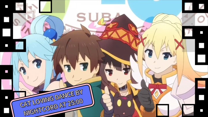 Konosuba Cat Loving Dance