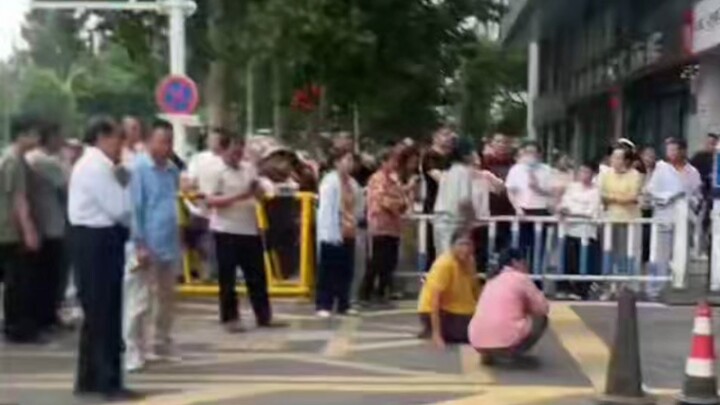 Emergency in a hospital in Shuyang