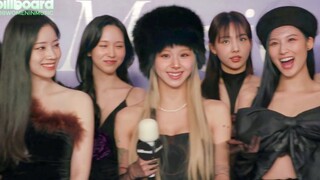 توايس 230302 بيلبورد جوائز الموسيقى النسائية على السجادة الحمراء!