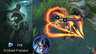 Helcurt special skin ( evolved predator ) gameplay