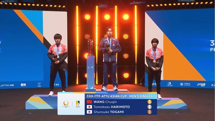 พิธีมอบรางวัล 🏆 | Men's Singles Champions