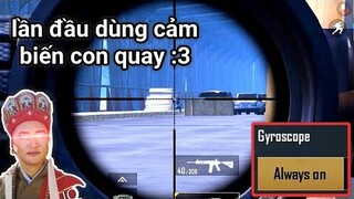 PUBG Mobile - Lần Đầu Bật Full Gyro Vẩy Sniper Và Cái Kết =)) | Cân Nhắc Khi Xem Video :v