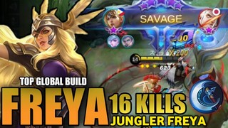 SAVAGE!! Buffed Freya With This Build is Deadly!! - With Toxic Tank!! | Freya Best Build in Dec 2021