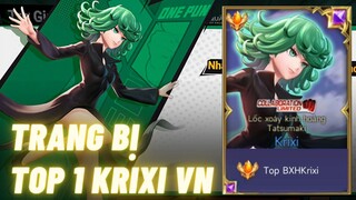 Trang bị Phù Hiệu của Top 1 Krixi VN khỏe và hiệu quả mùa 23 | Top 1 Liliana