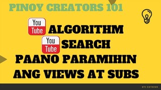 Youtube Algorithm and Youtube Search  (Paliwanag sa Tagalog)