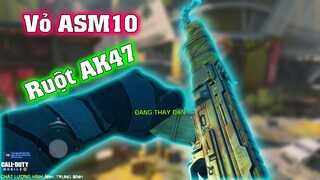 Call of Duty Mobile |Trải Nghiệm Cây Súng Vỏ Là ASM10 Ruột AK47 - Súng Dòng Tím Là Đây