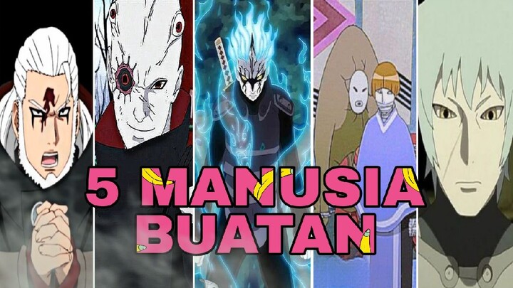 5 Manusia Buatan di Anime Boruto - Nomor 2 Memiliki Kekuatan Super!