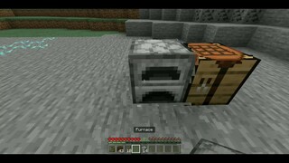 ini video cara bikin pedang di minecraft