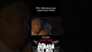 Haa tu lah! Selalu sangat ponteng puasa sampai tertukar Rukun Islam dengan Rukun Negara. 🤣🤣