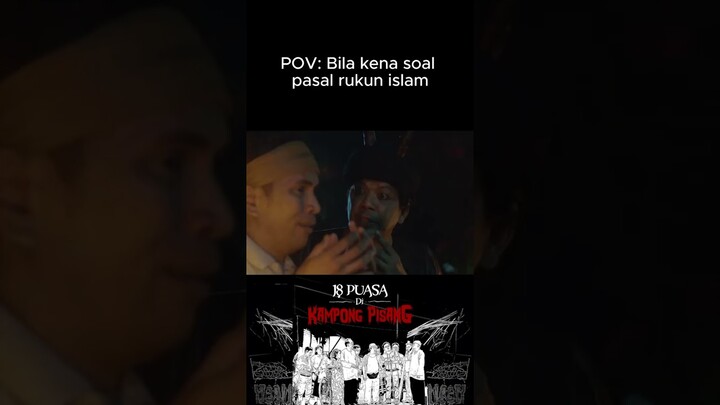 Haa tu lah! Selalu sangat ponteng puasa sampai tertukar Rukun Islam dengan Rukun Negara. 🤣🤣