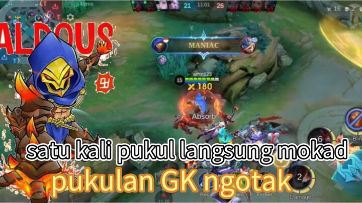 aldos miniac gk ngotak