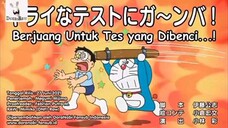 Doraemon sub indo berjuang untuk tes yg dibenci