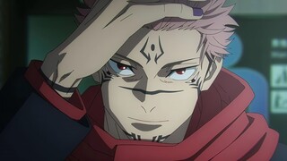 Sukuna is about to start a fire duel with the clepsydra
