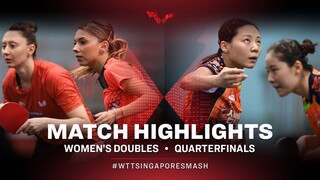 Bernadette Szocs/Sofia Polcanova vs Lee Zion/Choi Hyojoo | WD | Singapore Smash 2022 (QF)