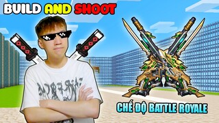 (Blockman Go) Vanh MC THỬ THÁCH CHƠI BUILD AND SHOOT CHẾ ĐỘ BATTLE ROYALE