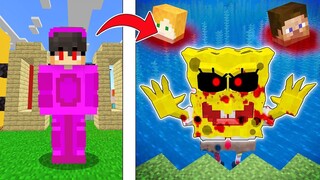 🖤I Scared My Friend as Spongebob.EXE in Minecraft