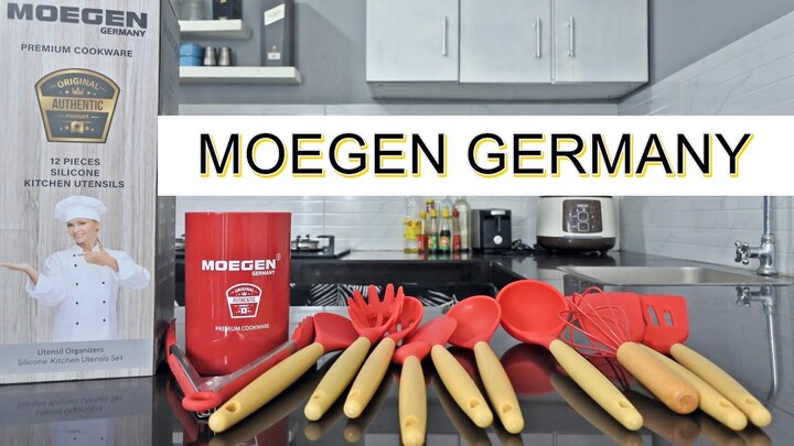 Review Spatula Silicone by Moegen Germany - 1 Set isi 12 Pieces